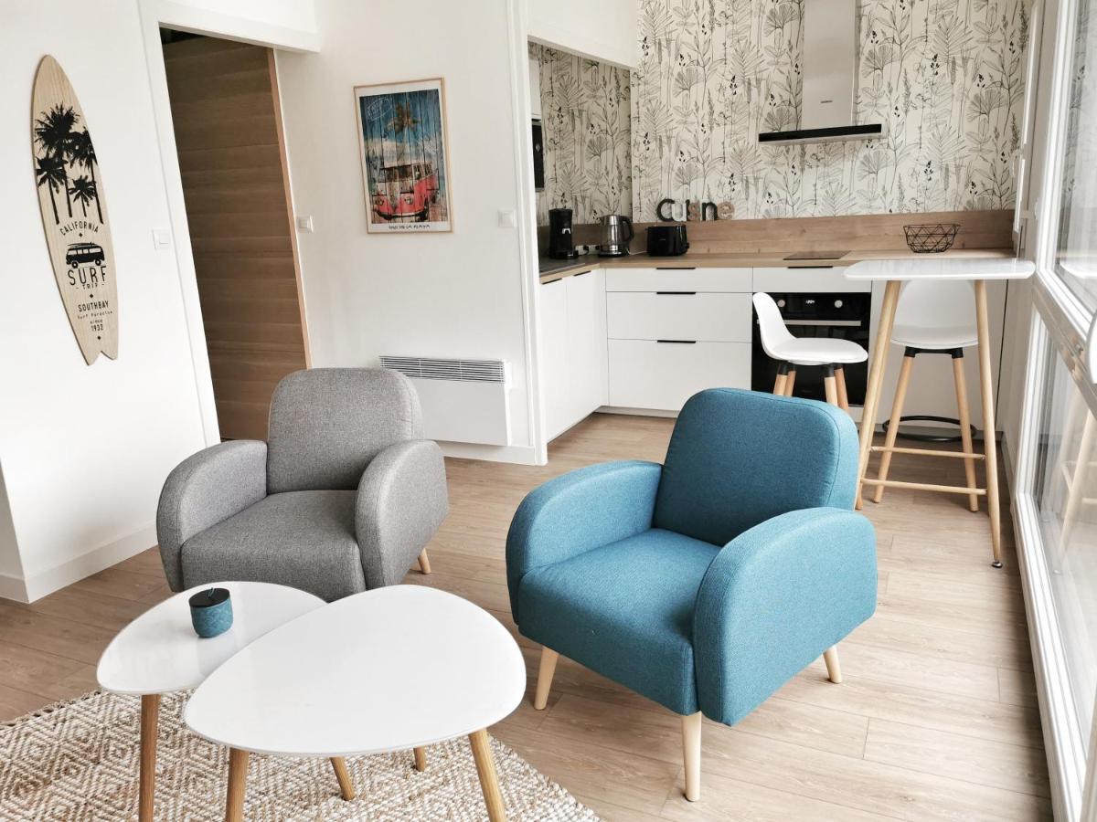 Appartement Lumineux Avec Balcon Et Parking シェルブール・アン・コタンタン エクステリア 写真