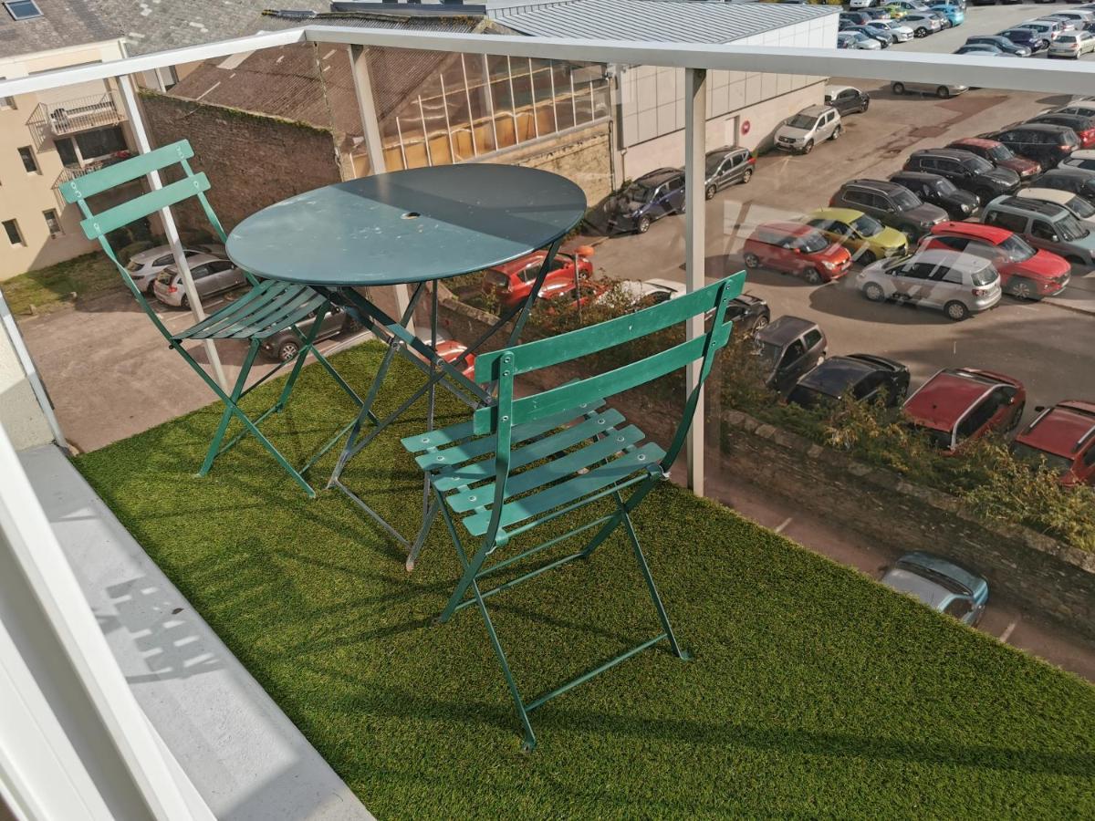 Appartement Lumineux Avec Balcon Et Parking シェルブール・アン・コタンタン エクステリア 写真